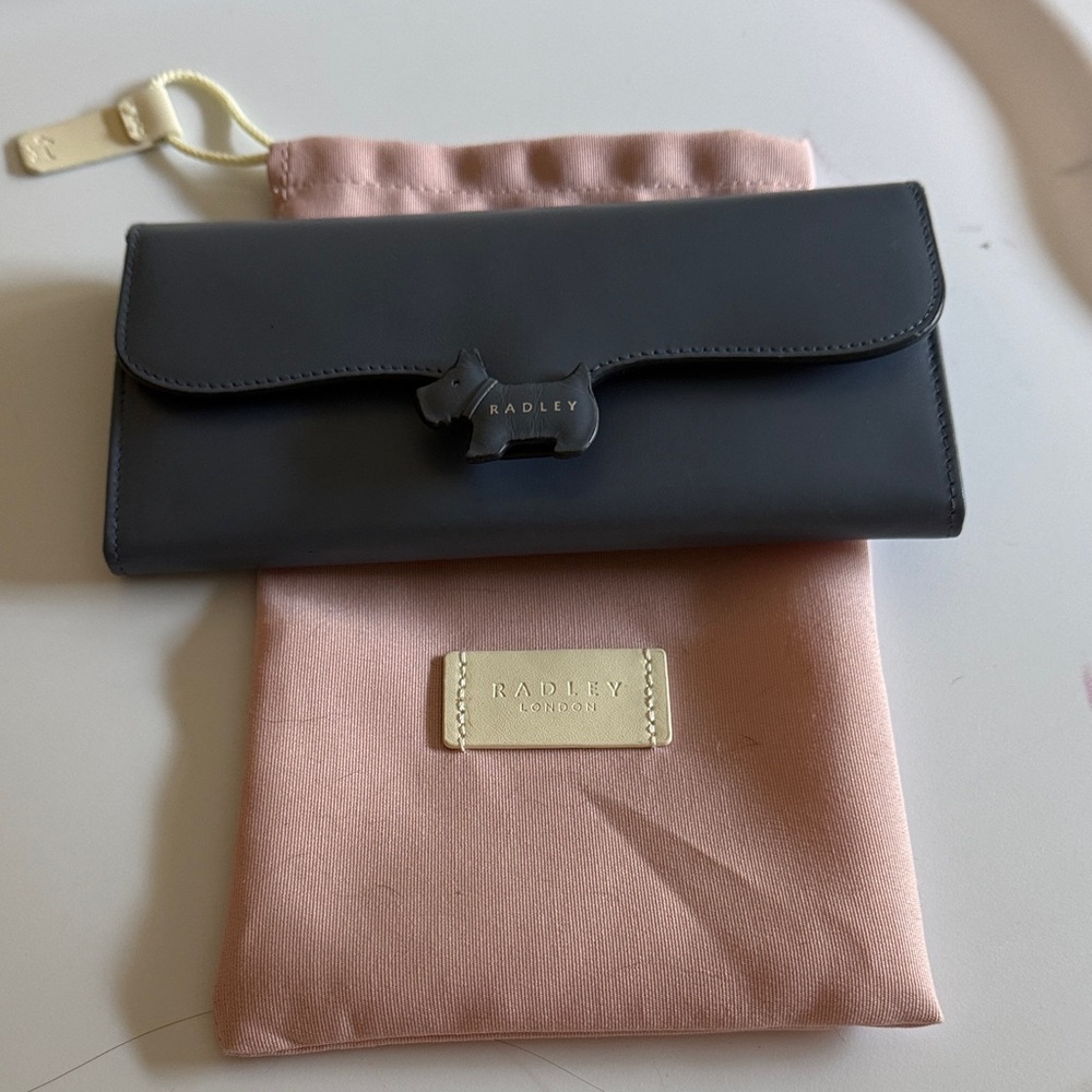 Radley London wallet in medium blue